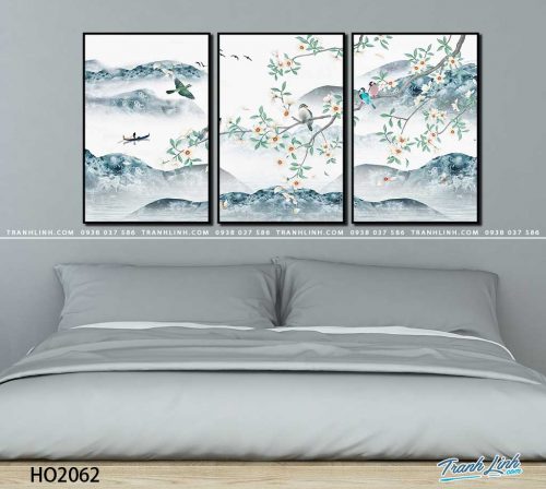 tranh canvas hoa 2062