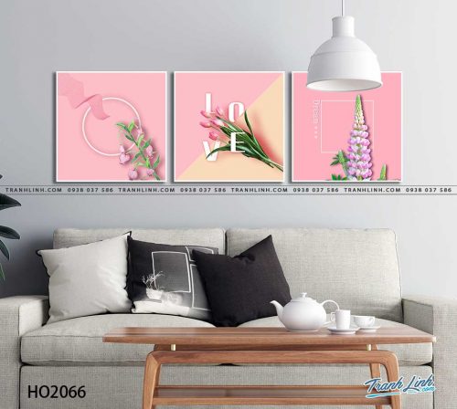 tranh canvas hoa 2066