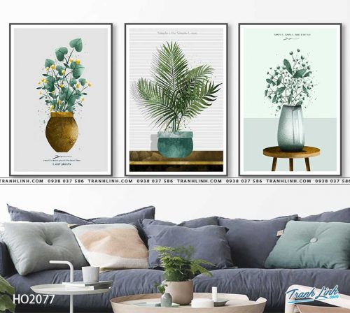 tranh canvas hoa 2077