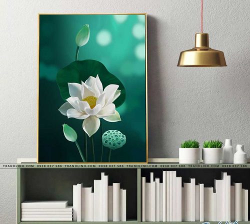 tranh canvas hoa 2081