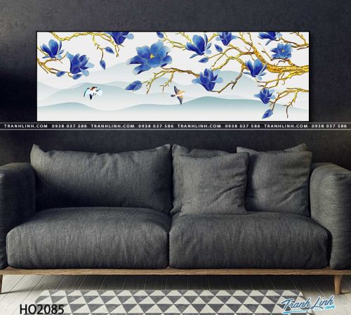 tranh canvas hoa 2085
