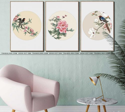 tranh canvas hoa 2104