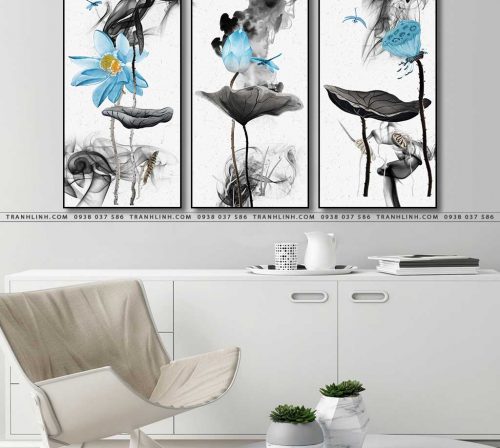 tranh canvas hoa 2119
