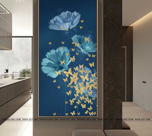 tranh canvas hoa 2145