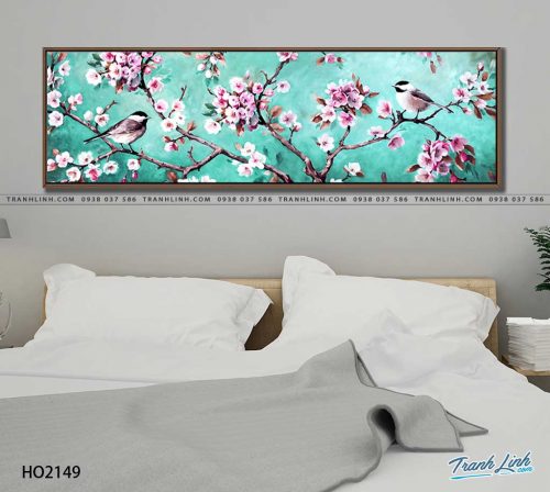 tranh canvas hoa 2149
