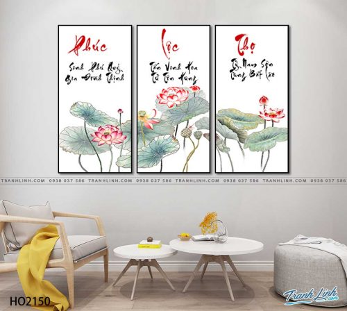 tranh canvas hoa 2150