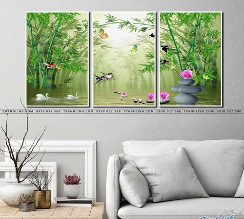 tranh canvas hoa 542