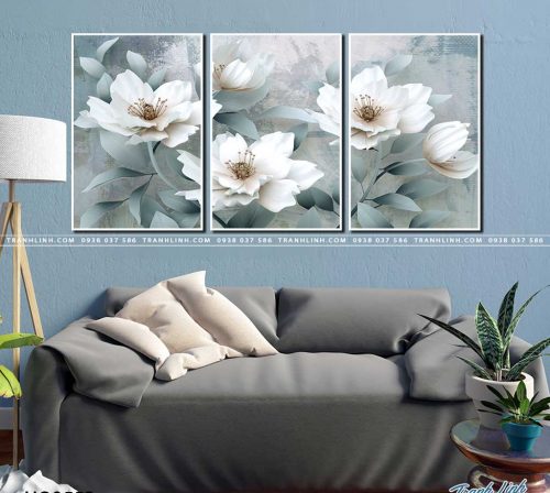 tranh canvas hoa 552