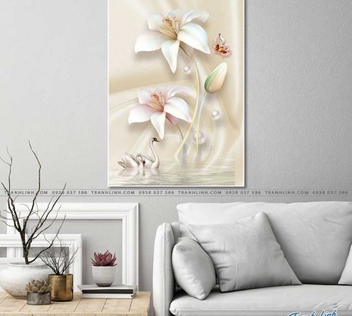 tranh canvas hoa 570