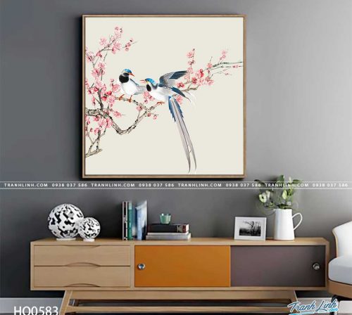 tranh canvas hoa 583