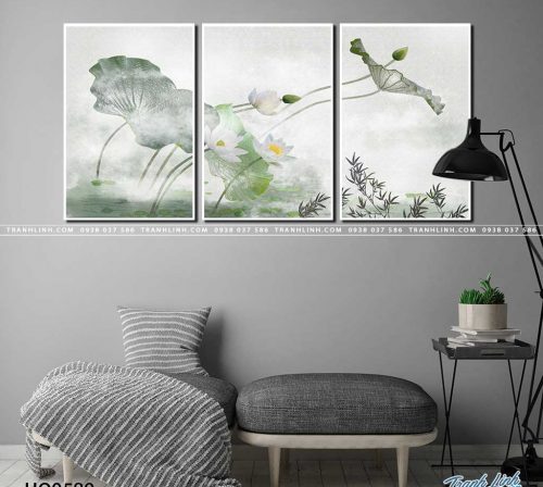 tranh canvas hoa 589