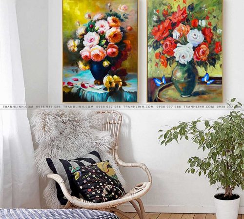 tranh canvas hoa 623