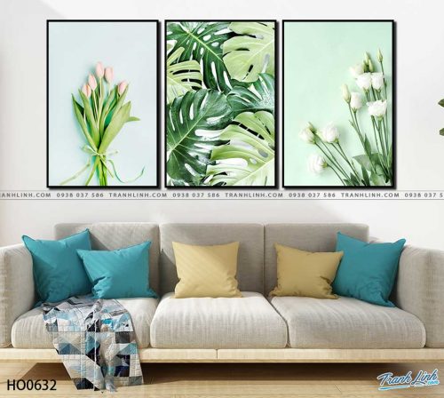 tranh canvas hoa 632