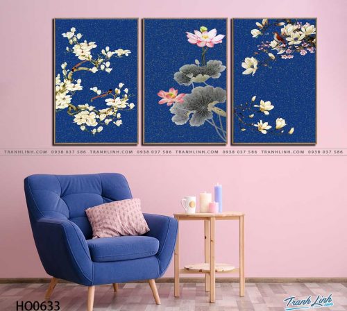 tranh canvas hoa 633