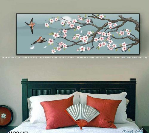 tranh canvas hoa 647