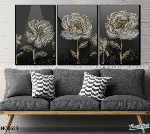 tranh canvas hoa 653