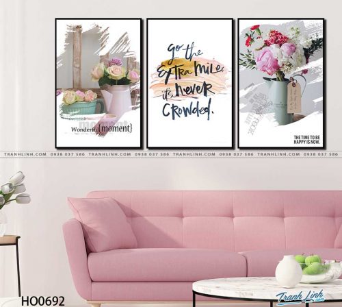 tranh canvas hoa 692