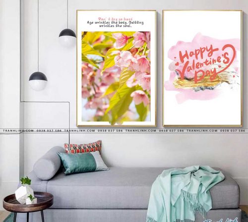 tranh canvas hoa 694