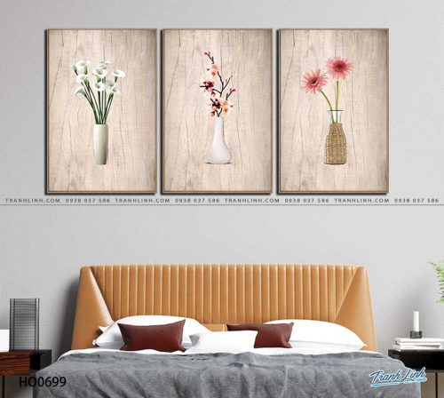 tranh canvas hoa 699