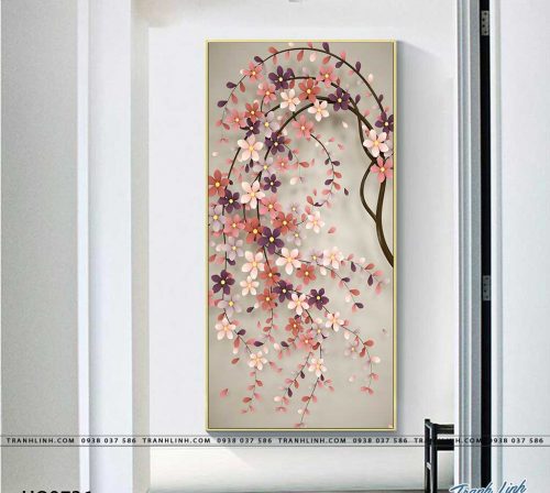 tranh canvas hoa 736