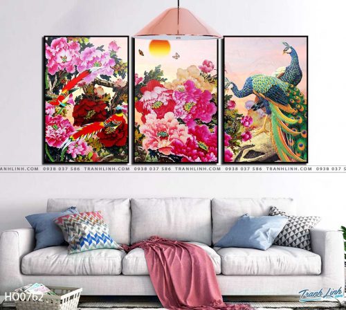 tranh canvas hoa 762