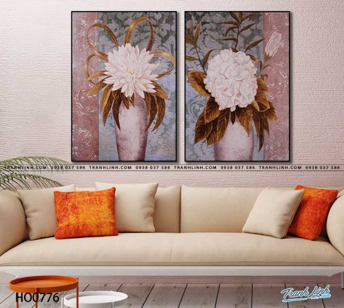 tranh canvas hoa 776