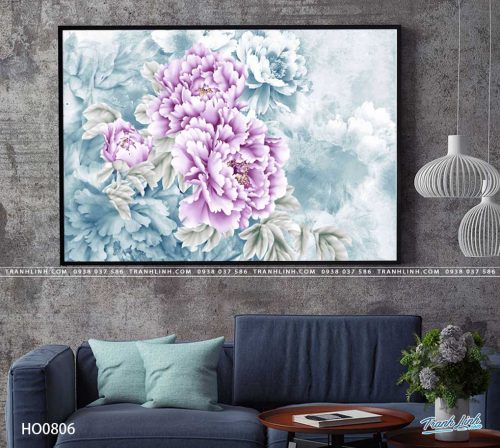 tranh canvas hoa 806