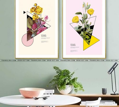 tranh canvas hoa 821