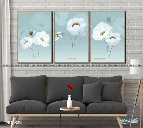 tranh canvas hoa 829