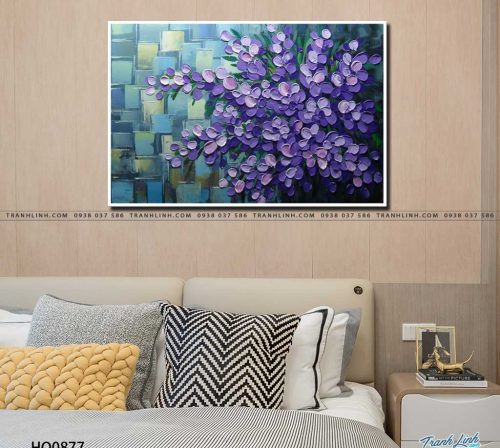 tranh canvas hoa 877