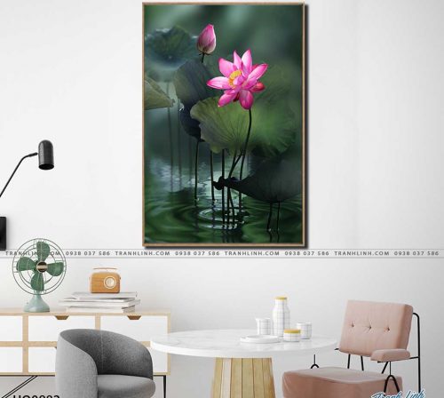 tranh canvas hoa 882