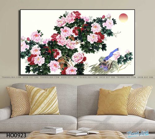 tranh canvas hoa 923