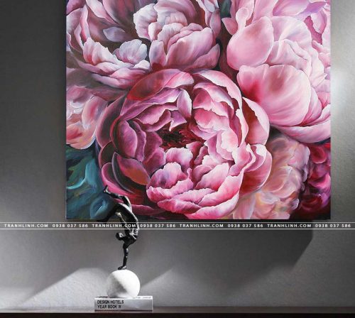tranh canvas hoa 925
