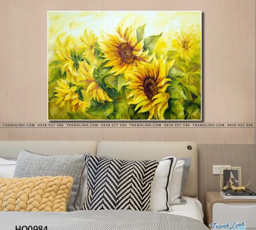 tranh canvas hoa 984
