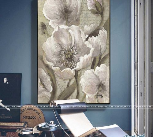 tranh canvas hoa 989