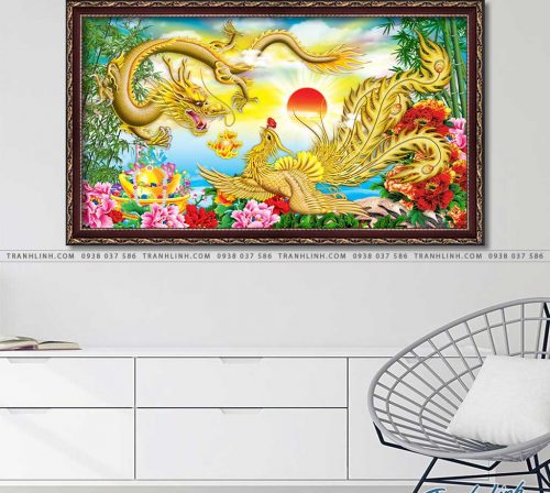 tranh canvas long phung sum vay 10