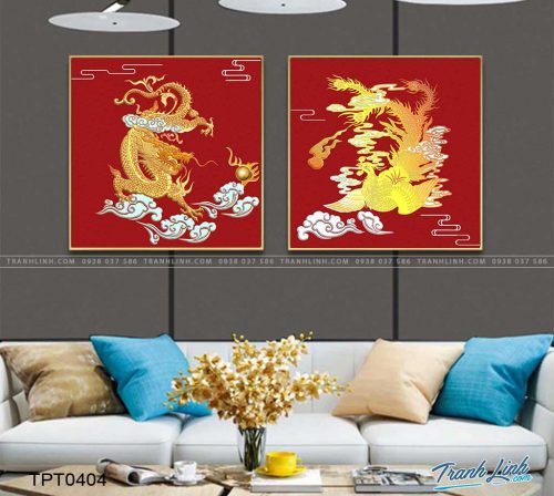 tranh canvas long phung sum vay 13