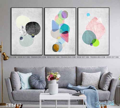 tranh canvas truu tuong 1442