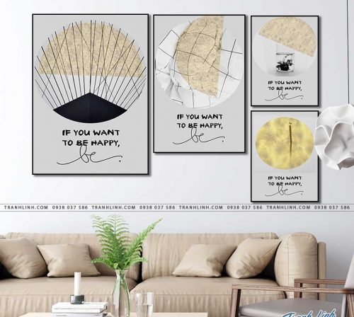 tranh canvas truu tuong 1457