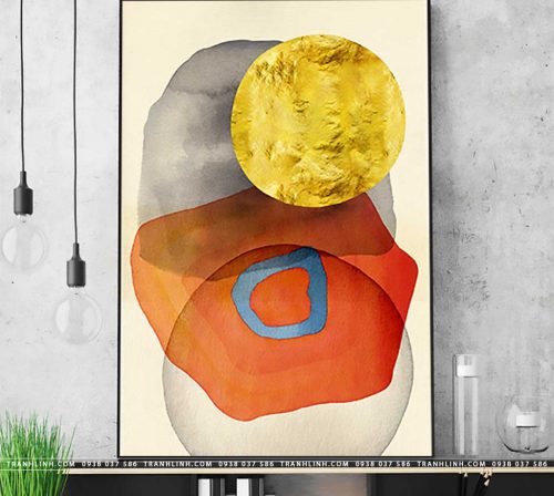 tranh canvas truu tuong 1477