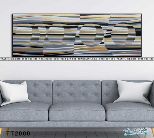 tranh canvas truu tuong 2000