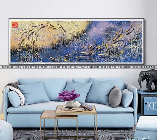 tranh canvas truu tuong 2017