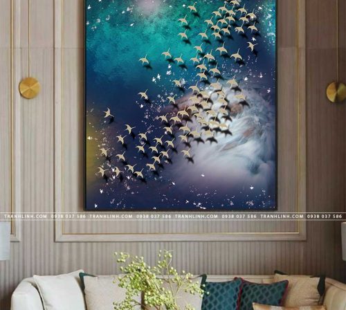 tranh canvas truu tuong 2059