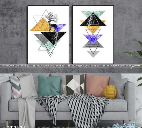 tranh canvas truu tuong 2131