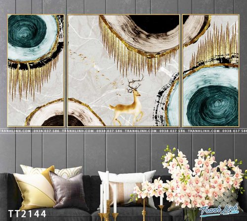 tranh canvas truu tuong 2144