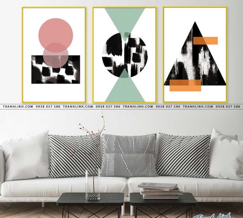 tranh canvas truu tuong 2174