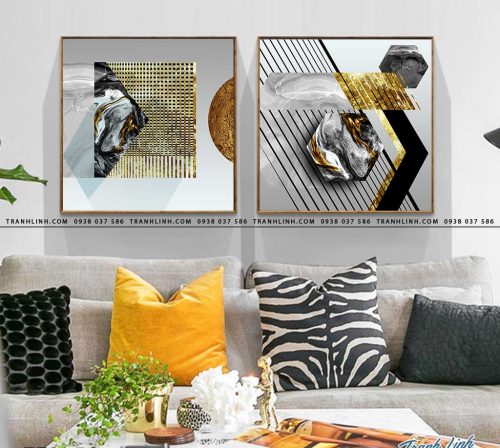 tranh canvas truu tuong 2179