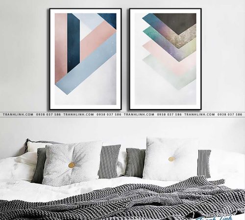 tranh canvas truu tuong 2206