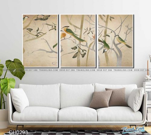 tranh dan chim 10