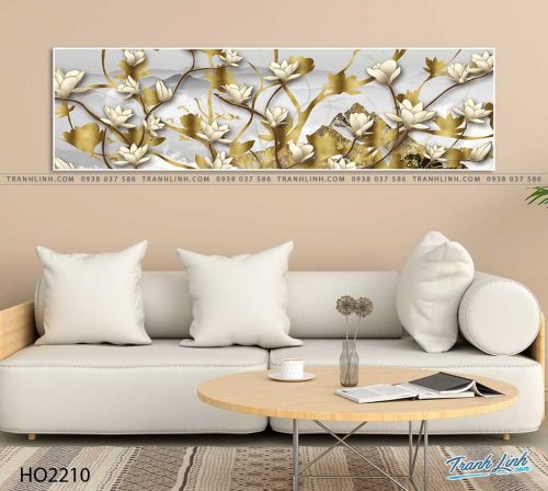 tranh hoa moc lan 10